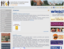 Tablet Screenshot of orzysz.org.pl