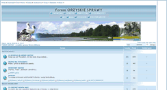 Desktop Screenshot of forum.orzysz.org.pl