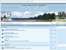 Tablet Screenshot of forum.orzysz.org.pl